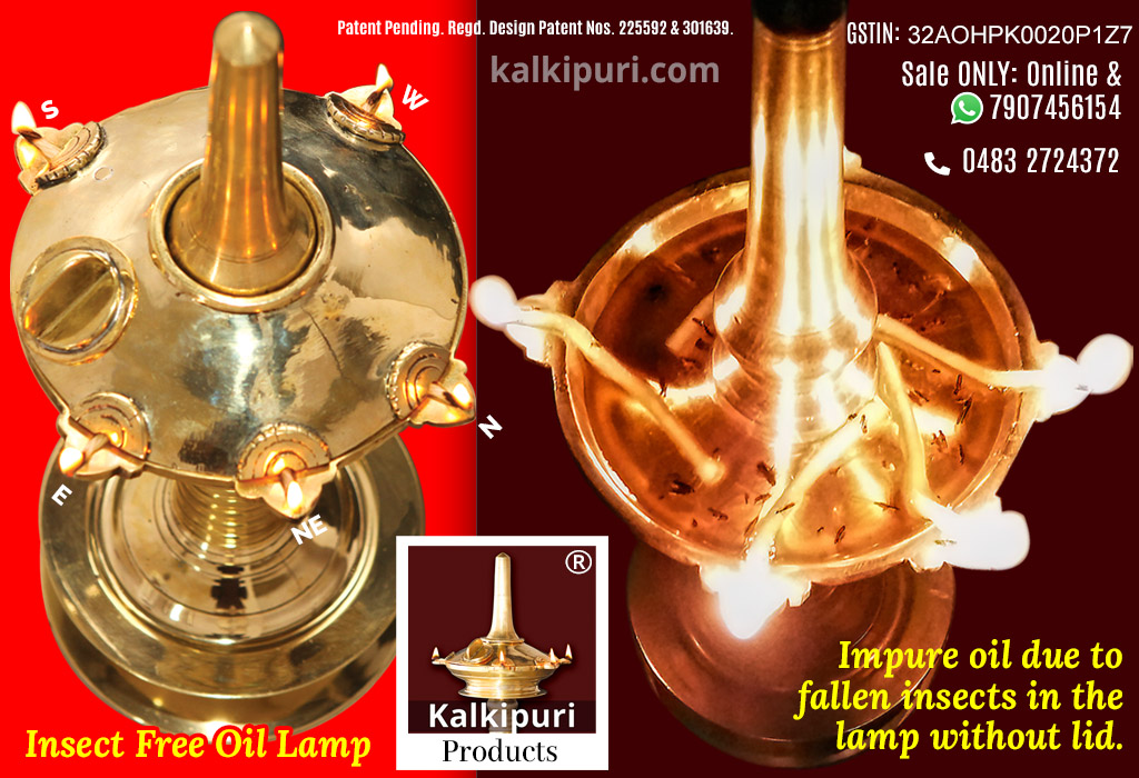 Kalkipuri Insect Free Oil Lamps